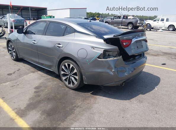 1N4AA6AP0GC435468 2016 NISSAN MAXIMA Gray Trasero izquierdo