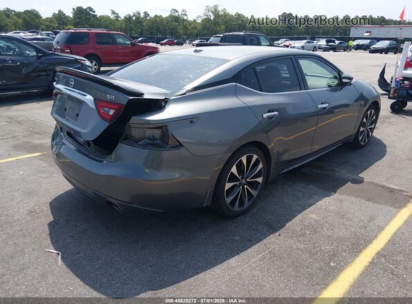 1N4AA6AP0GC435468 2016 NISSAN MAXIMA Gray Trasero derecho