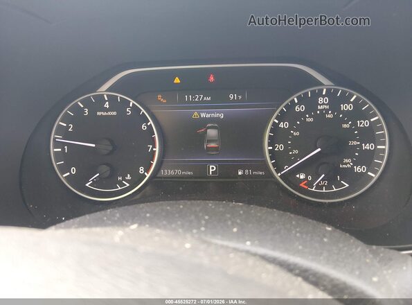 1N4AA6AP0GC435468 2016 NISSAN MAXIMA Gray Vista de los asientos traseros