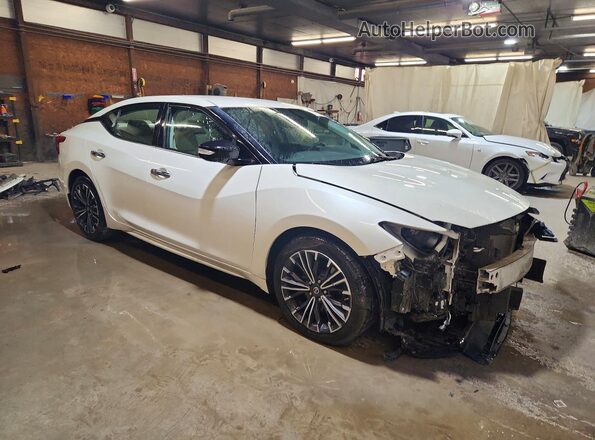 1N4AA6AP0GC440220 2016 NISSAN MAXIMA Белый Передняя правая четверть