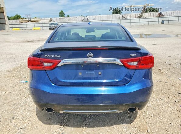 1N4AA6AP0GC907040 2016 NISSAN MAXIMA Blue Vista trasera