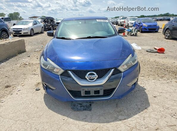 1N4AA6AP0GC907040 2016 NISSAN MAXIMA Blue Vista frontal