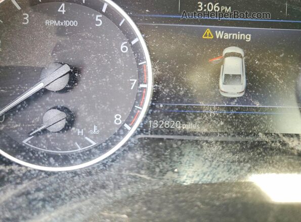 1N4AA6AP0GC907040 2016 NISSAN MAXIMA Blue Vista del cuadro de instrumentos