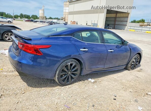 1N4AA6AP0GC907040 2016 NISSAN MAXIMA Blue Trasero derecho
