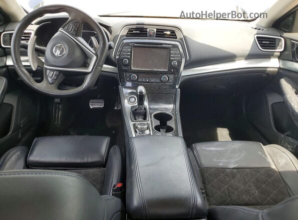 1N4AA6AP0GC907040 2016 NISSAN MAXIMA Blue Vista del salpicadero