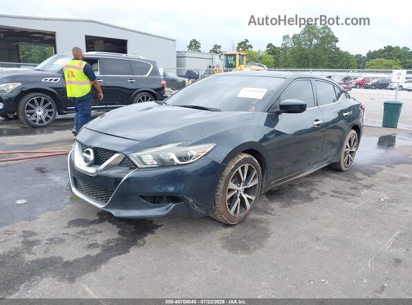 1N4AA6AP0HC368419 2017 NISSAN MAXIMA Gray წინა მარცხენა ხედი სამი მეოთხედიდან