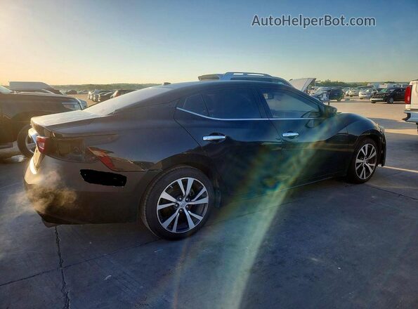 1N4AA6AP0HC377332 2017 NISSAN MAXIMA Black უკანა მარჯვენა