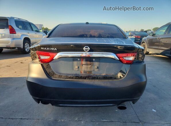 1N4AA6AP0HC377332 2017 NISSAN MAXIMA Black უკანა ხედი