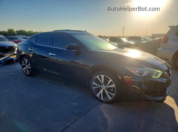 1N4AA6AP0HC377332 2017 NISSAN MAXIMA Black წინა მარჯვენა