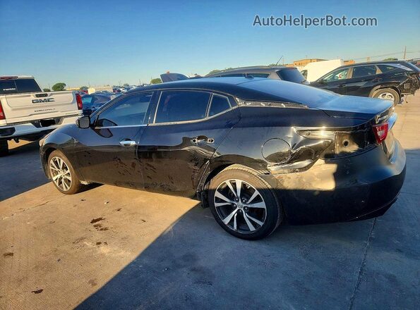 1N4AA6AP0HC377332 2017 NISSAN MAXIMA Black უკანა მარცხენა