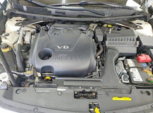 1N4AA6AP0HC385270 2017 NISSAN MAXIMA White Вид задньої частини салону