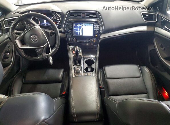 1N4AA6AP0HC385270 2017 NISSAN MAXIMA White Вид панелі приладів