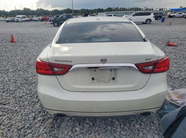 1N4AA6AP0HC394535 2017 NISSAN MAXIMA White უკანა ხედი