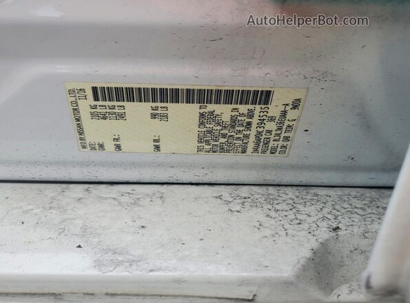 1N4AA6AP0HC394535 2017 NISSAN MAXIMA White ძრავის განყოფილების ხედი