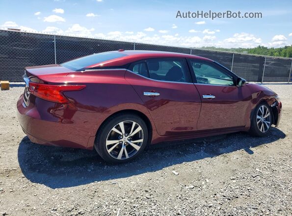 1N4AA6AP0HC402844 2017 NISSAN MAXIMA Red უკანა მარჯვენა