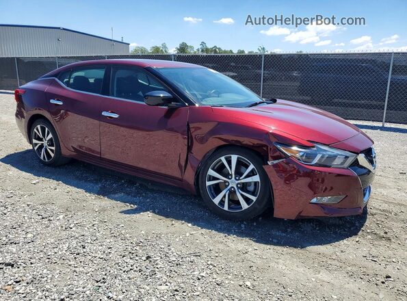 1N4AA6AP0HC402844 2017 NISSAN MAXIMA Red წინა მარჯვენა