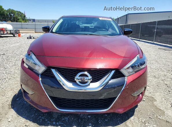 1N4AA6AP0HC402844 2017 NISSAN MAXIMA Red წინა ხედი