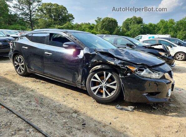1N4AA6AP0HC411186 2017 NISSAN MAXIMA Black წინა მარჯვენა
