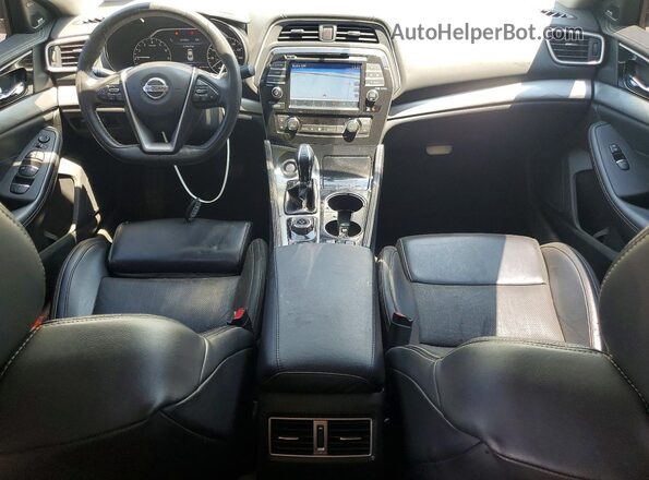 1N4AA6AP0HC413584 2017 NISSAN MAXIMA White Вид панелі приладів
