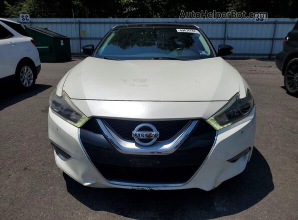 1N4AA6AP0HC413584 2017 NISSAN MAXIMA White Вид спереду