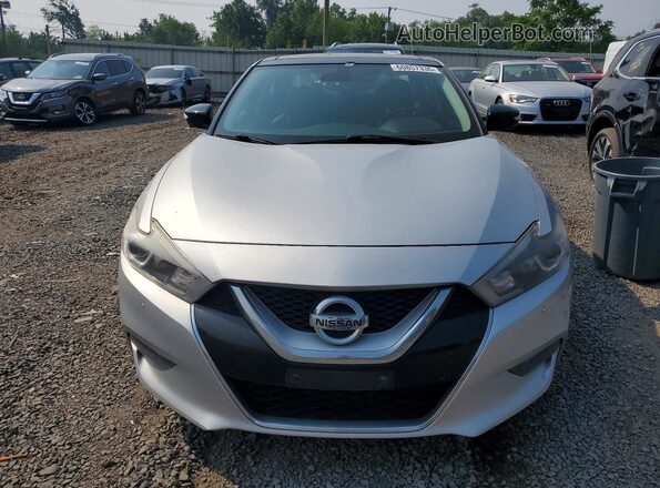 1N4AA6AP0HC414914 2017 NISSAN MAXIMA Silver წინა ხედი