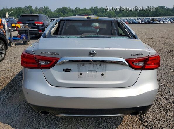 1N4AA6AP0HC414914 2017 NISSAN MAXIMA Silver უკანა ხედი