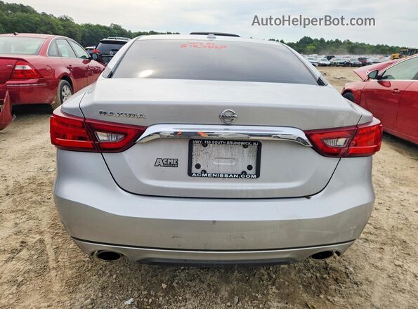 1N4AA6AP0HC416453 2017 NISSAN MAXIMA Silver Widok z tyłu