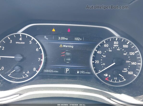 1N4AA6AP0HC419210 2017 NISSAN MAXIMA Black უკანა სავარძლების ხედი