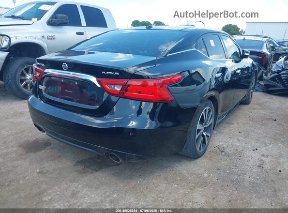 1N4AA6AP0HC419210 2017 NISSAN MAXIMA Black უკანა მარჯვენა