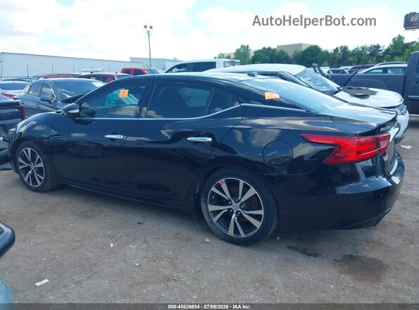 1N4AA6AP0HC419210 2017 NISSAN MAXIMA Black სალონის 360-გრადუსიანი ხედი
