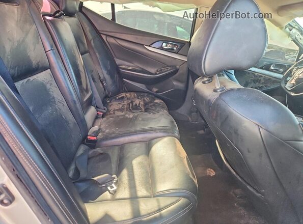 1N4AA6AP0HC444463 2017 NISSAN MAXIMA Silver Вид задніх сидінь