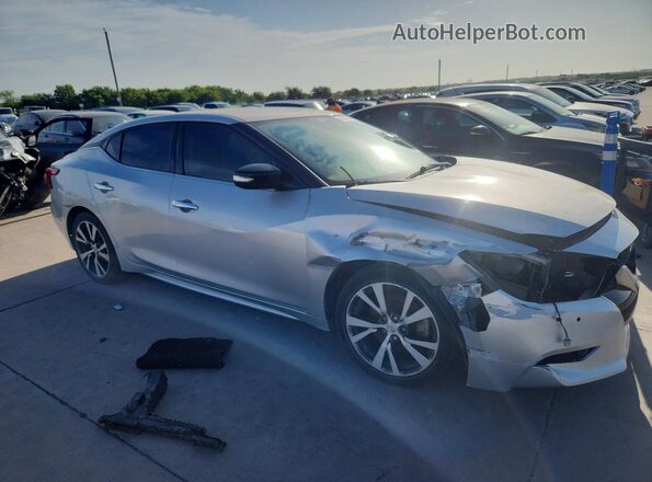1N4AA6AP0HC444463 2017 NISSAN MAXIMA Silver Передня права чверть