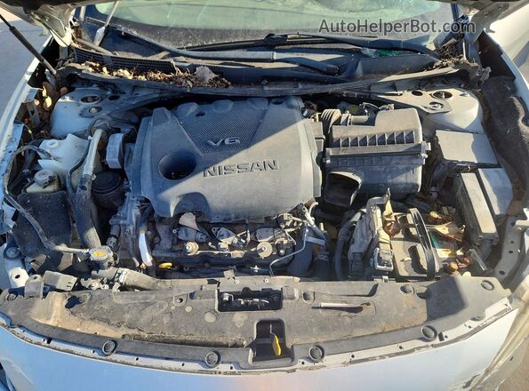 1N4AA6AP0HC444463 2017 NISSAN MAXIMA Silver Вид задньої частини салону
