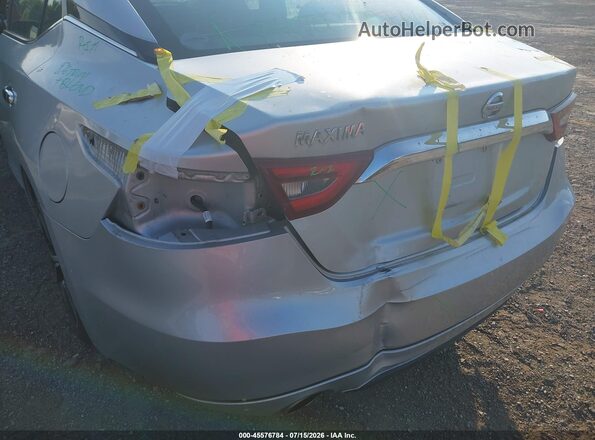 1N4AA6AP0HC447637 2017 NISSAN MAXIMA Серебряный 