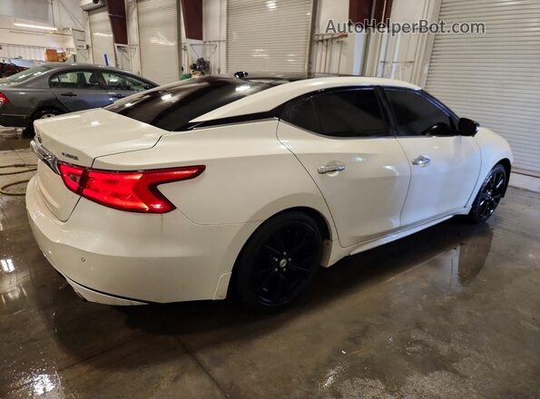 1N4AA6AP0JC372802 2018 NISSAN MAXIMA White Tył prawy