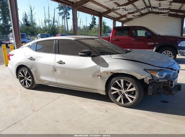1N4AA6AP0JC386098 2018 NISSAN MAXIMA Серебряный Панорамный вид салона 360°