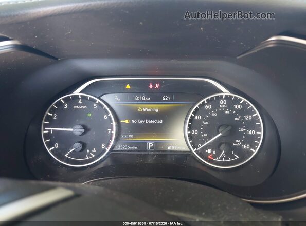 1N4AA6AP0JC386098 2018 NISSAN MAXIMA Серебряный Вид задних сидений