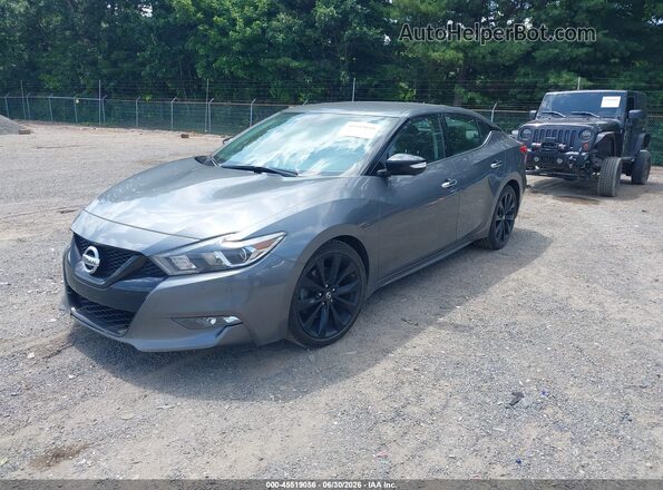 1N4AA6AP0JC387431 2018 NISSAN MAXIMA Silver Առջևի ձախ երեք քառորդ տեսարան