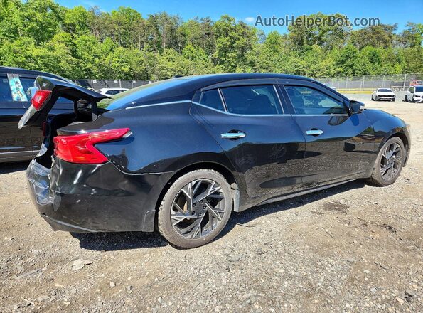 1N4AA6AP0JC387980 2018 NISSAN MAXIMA Black Tył prawy