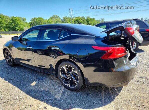 1N4AA6AP0JC387980 2018 NISSAN MAXIMA Black Tył lewy