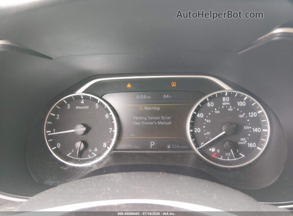 1N4AA6AP1GC376754 2016 NISSAN MAXIMA Белый Вид задних сидений