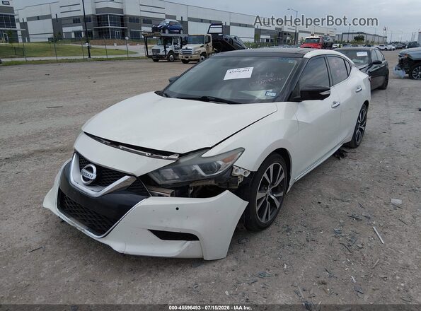 1N4AA6AP1GC376754 2016 NISSAN MAXIMA Белый Вид спереди