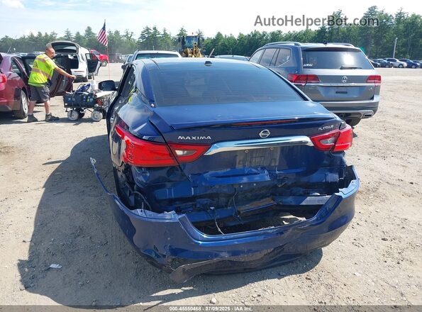 1N4AA6AP1GC390136 2016 NISSAN MAXIMA Blue Front view