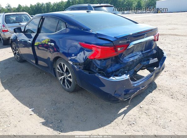 1N4AA6AP1GC390136 2016 NISSAN MAXIMA Blue Rear left