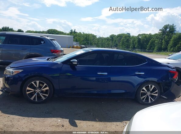 1N4AA6AP1GC390136 2016 NISSAN MAXIMA Blue 360 interior view