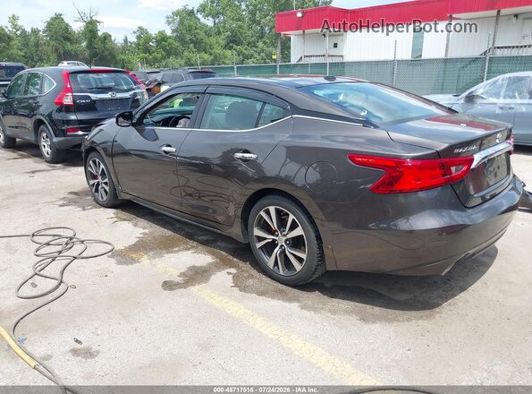 1N4AA6AP1GC402513 2016 NISSAN MAXIMA Коричневый Задняя левая четверть