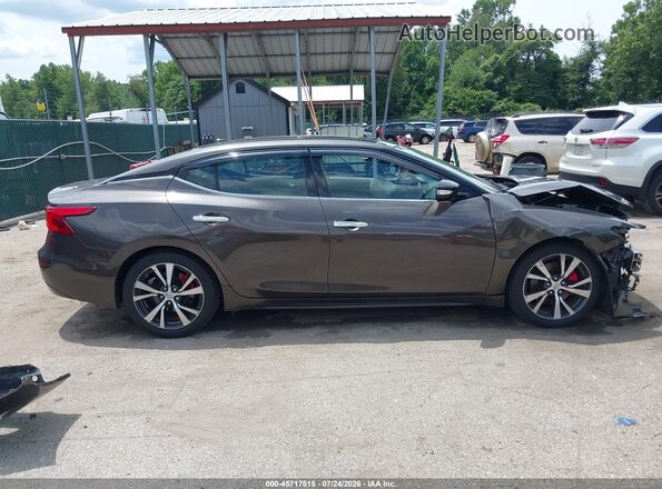 1N4AA6AP1GC402513 2016 NISSAN MAXIMA Коричневый Панорамный вид салона 360°