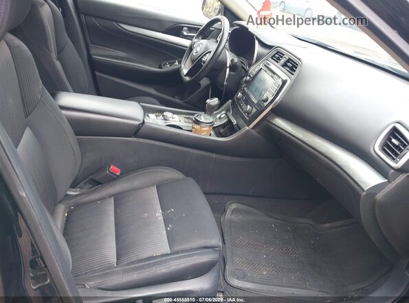 1N4AA6AP1GC421482 2016 NISSAN MAXIMA Silver Widok wnętrza z przodu
