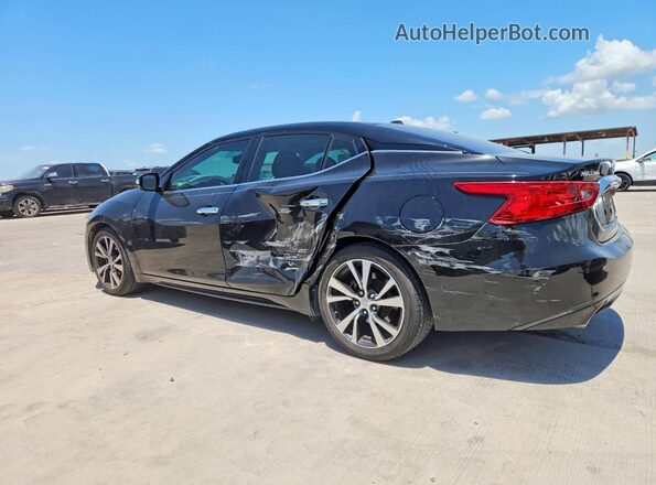 1N4AA6AP1GC906415 2016 NISSAN MAXIMA Черный Задняя левая четверть