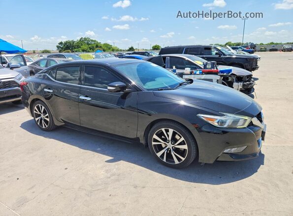 1N4AA6AP1GC906415 2016 NISSAN MAXIMA Черный Передняя правая четверть